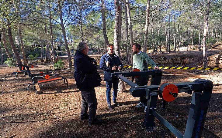 Benidorm incorpora un gimnasio al aire libre en el parque de El Moralet